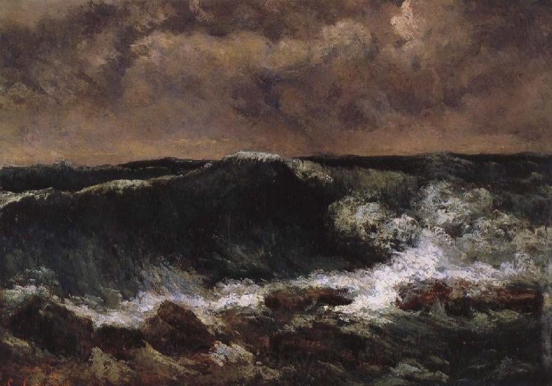 Gustave Courbet The Wave Germany oil painting art